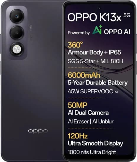 OPPO K13x 5G